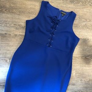 Forever 21 Plus Size 16 Dress Cobalt Blue